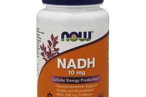 Коэнзим NOW Foods NADH 10 mg 60 Veg Caps