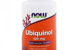 Коэнзим NOW Foods Ubiquinol 100 mg 60 Softgels