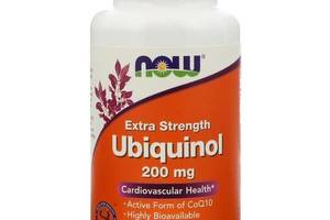 Коэнзим NOW Foods Ubiquinol Extra Strength 200 mg 60 Softgels