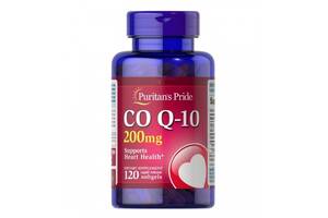 Коэнзим Puritan's Pride CO Q10 200 mg 120 Softgels