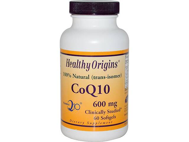 Коэнзим Q10 600мг, Healthy Origins, 60 желатиновых капсул