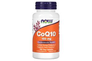 Коэнзим Q10 CoQ10 Now Foods 150 мг 100 вегетарианских капсул