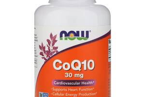 Коэнзим Q10 CoQ10 Now Foods 30 мг 240 вегетарианских капсул