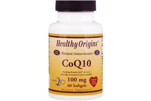 Коэнзим Q10 Healthy Origins Kaneka COQ10 100 мг 60 желатиновых капсул (HO35016)