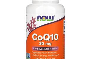 Коэнзим Q10 Now Foods 30 мг 120 вегетарианских капсул