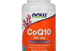 Коэнзим Q10 Now Foods с ягодами боярышника 100 мг 90 капсул