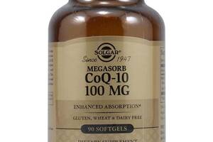 Коэнзим Solgar Megasorb CoQ-10 100 mg 90 Softgels