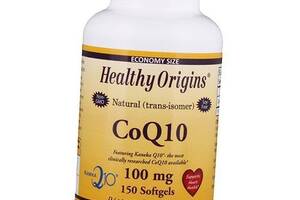 Коензим у капсулах CoQ10 100 Healthy Origins 150 гелкапс (70354020)