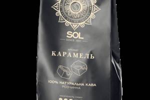 Кофе растворимый ароматизированный SOL Карамель 500 г