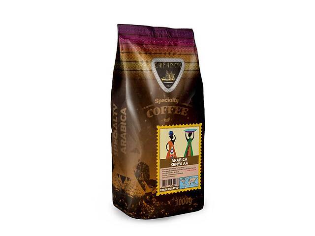 Кофе в зернах ARABICA KENYA 1 кг (hub_VBfW26442)