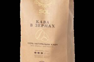 Кофе в зернах SOL купаж 80% Арабика 20% Робуста 1 кг