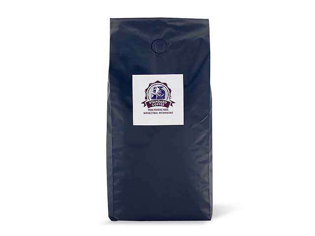 Кофе в зернах Standard Coffee Крема Бар купаж 40% арабики 60% робусты 1 кг