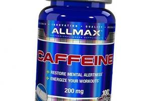 Кофеин в таблетках Caffeine Allmax Nutrition 100таб (11134005)