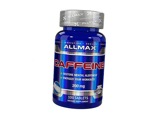 Кофеин в таблетках Caffeine Allmax Nutrition 100таб (11134005)