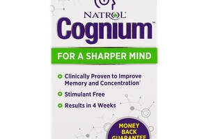 Когниум Cognium Natrol 60 таблеток