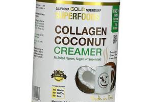 Кокосовые Сливки с Коллагеном Collagen Coconut Creamer Powder California Gold Nutrition 288г (68427003)