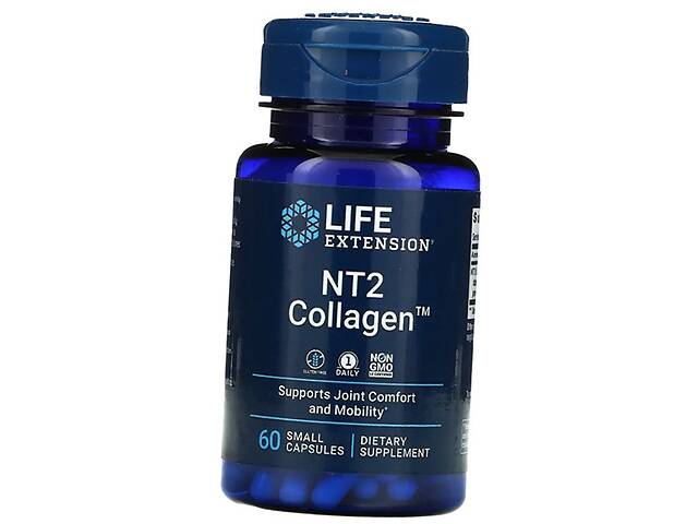 Коллаген 2 типа NT2 Collagen Life Extension 60капс (68346001)