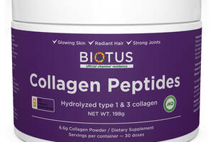 Коллагеновые пептиды тип 1 и 3 CollagenPeptides Biotus 198 г