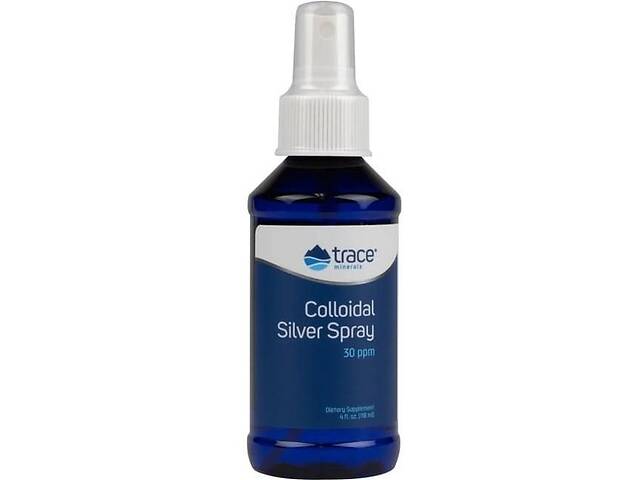 Коллоидное серебро Trace Minerals Colloidal Silver, 4 fl oz 59 ml TMR-00577