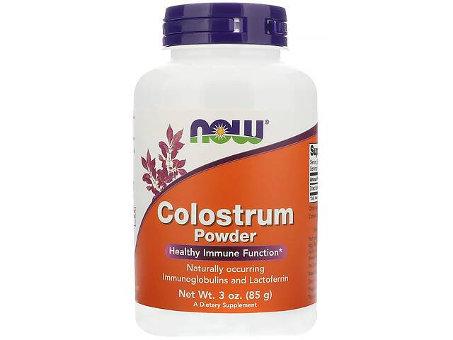 Колострум (лактоферрин) Colostrum Now Foods порошок 85 грамм