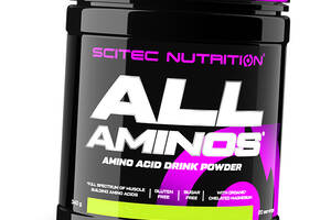 Комплекс Аминокислот для спорта All Aminos Scitec Nutrition 340г Зеленый чай-малина (27087029)