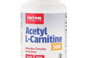 Комплекс Ацетил/Карнитин Jarrow Formulas Acetyl L-Carnitine 500 mg 120 Caps