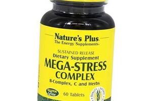 Комплекс для боротьби зі стресом Mega-Stress Complex Nature's Plus 60таб (36375003)