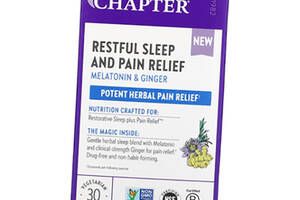 Комплекс для хорошего сна Restful Sleep and Pain Relief New Chapter 30вегкапс (72377001)