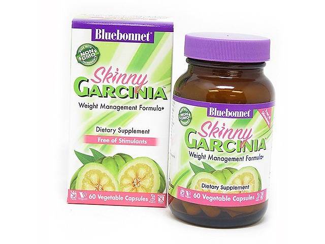 Комплекс для Контроля Веса Skinny Garcinia Bluebonnet Nutrition 60вегкапс (02393003)