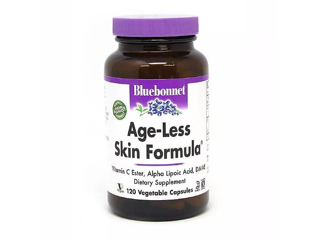 Комплекс для кожи волос ногтей Bluebonnet Nutrition Age-Less Skin Formula 120 Veg Caps BLB1142