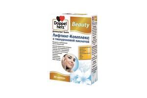 Комплекс для кожи волос ногтей Doppelherz Beauty Lifting complex with hyaluronic acid 30 Caps DOP-52742