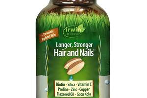 Комплекс для кожи волос ногтей Irwin Naturals Longer Stronger Hair and Nails 60 Softgels