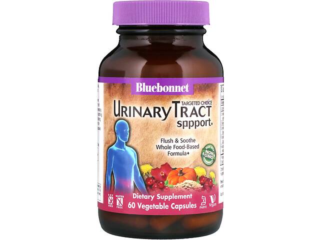 Комплекс для Мочевыводящих путей Targeted Choice Urinary Tract Support Bluebonnet Nutrition 60 растительных капсул