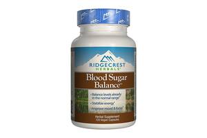 Комплекс для Нормализации Сахара в Крови Blood Sugar Balance RidgeCrest Herbals 120 гелевых капсул