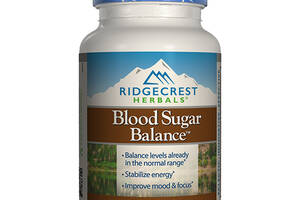 Комплекс для Нормализации Сахара в Крови Blood Sugar Balance RidgeCrest Herbals 120 гелевых капсул