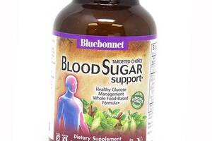 Комплекс для нормализации сахара в крови Blood Sugar Support Bluebonnet Nutrition 90вегкапс (71393016)