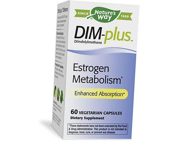 Комплекс для обмена эстрогенов Nature's Way DIM-plus 60 вегкапс (72344002)