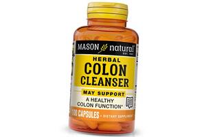 Комплекс для поддержки кишечника Mason Natural Colon Herbal Cleanser 100 капс (71529017)