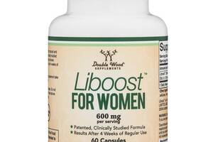 Комплекс для повышение либидо Double Wood Supplements Liboost For Women 600 mg 60 Caps