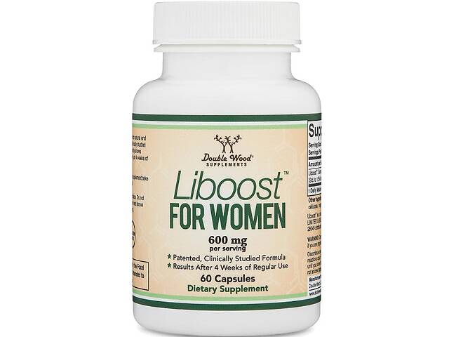 Комплекс для повышение либидо Double Wood Supplements Liboost For Women 600 mg 60 Caps