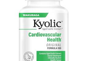 Комплекс для профилактики давления и кровообращения Kyolic Aged Garlic Extract Cardiovascular Health Original Formula...