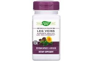 Комплекс для профилактики давления и кровообращения Nature's Way Leg Veins, Premium Blend 120 Veg Caps NWY-15335