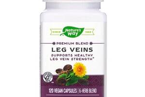 Комплекс для профилактики давления и кровообращения Nature's Way Leg Veins, Premium Blend 120 Veg Caps NWY-15335