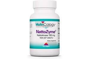 Комплекс для профилактики давления и кровообращения Nutricology NattoZyme Nattokinase 100 mg 180 Caps ARG-55380