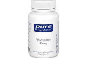 Комплекс для профилактики давления и кровообращения Pure Encapsulations Policosanol 20 mg 120 Caps PE-00516