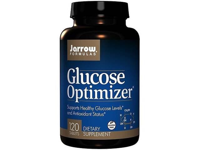 Комплекс для профилактики диабета Jarrow Formulas Glucose Optimizer 120 Tabs