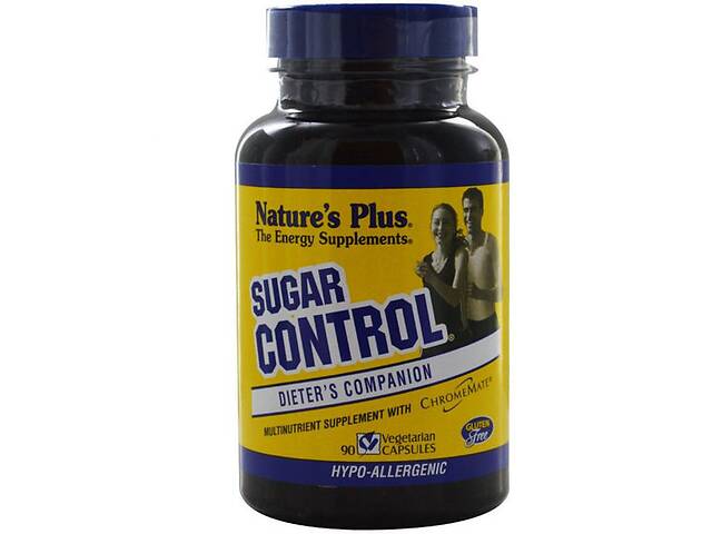 Комплекс для профилактики диабета Nature's Plus Sugar Control 60 Caps