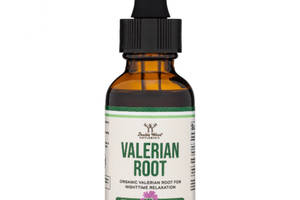 Комплекс для профилактики нервной системы Double Wood Supplements Valerian Root Drops (168 mg in 1 ml) 30 ml /30 serv...