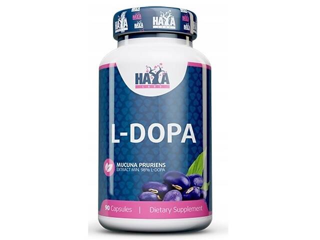 Комплекс для профилактики нервной системы Haya Labs L-DOPA Mucuna Pruriens Extract 90 Caps