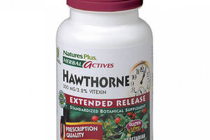 Комплекс для профилактики нервной системы Nature's Plus Herbal Actives Hawthorne 300 mg 30 Tabs